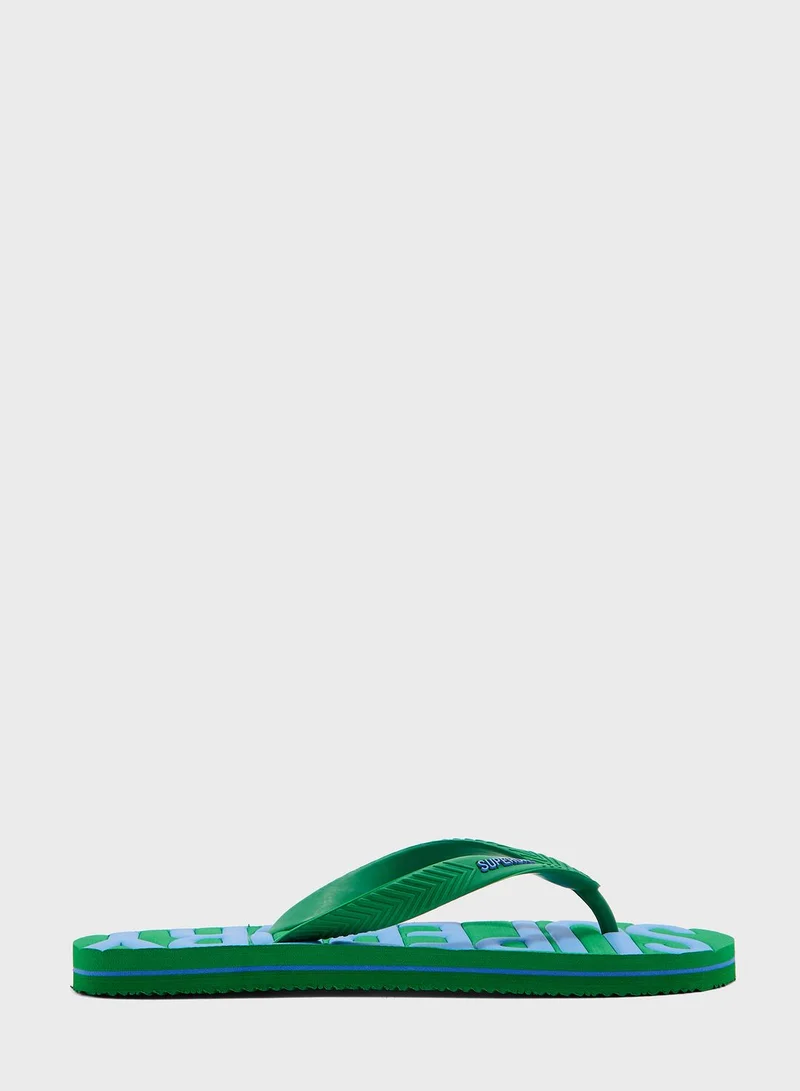 Superdry Logo Flip Flops