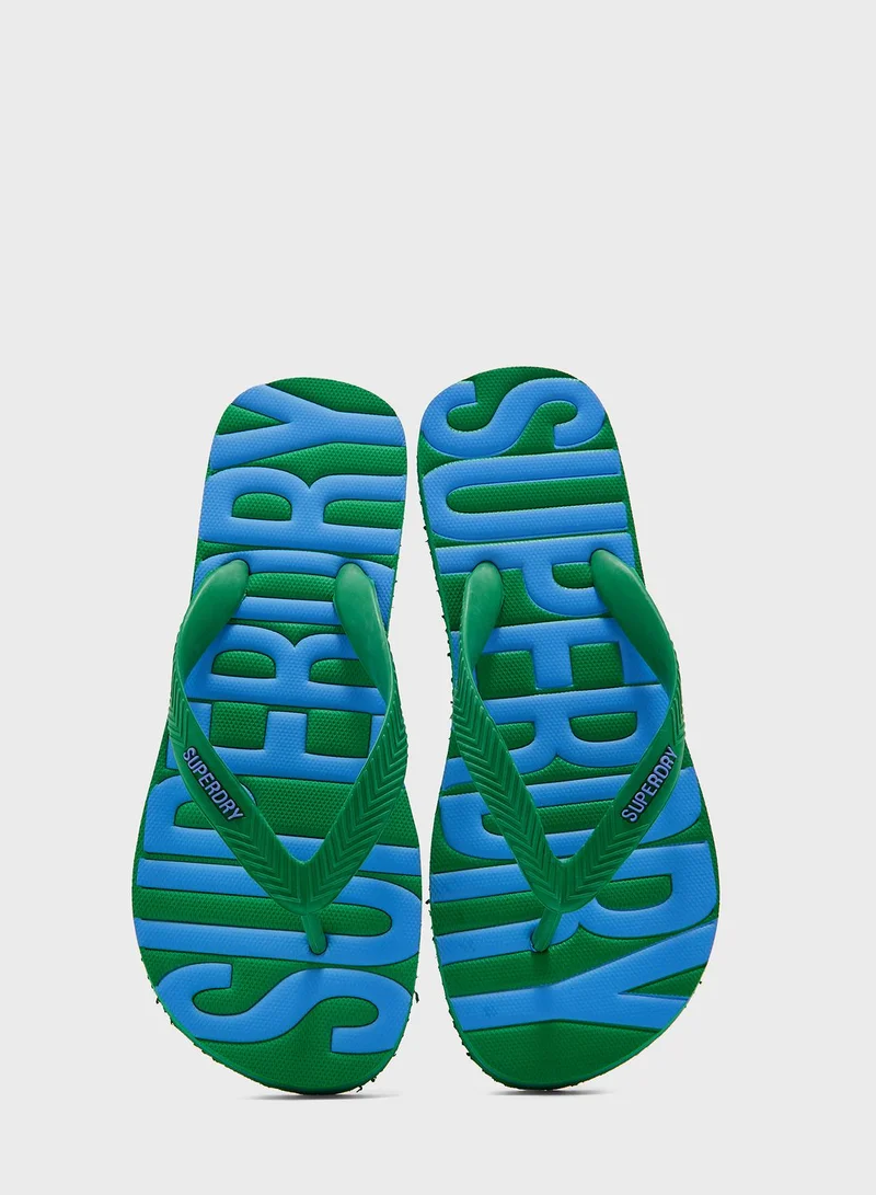 Superdry Logo Flip Flops