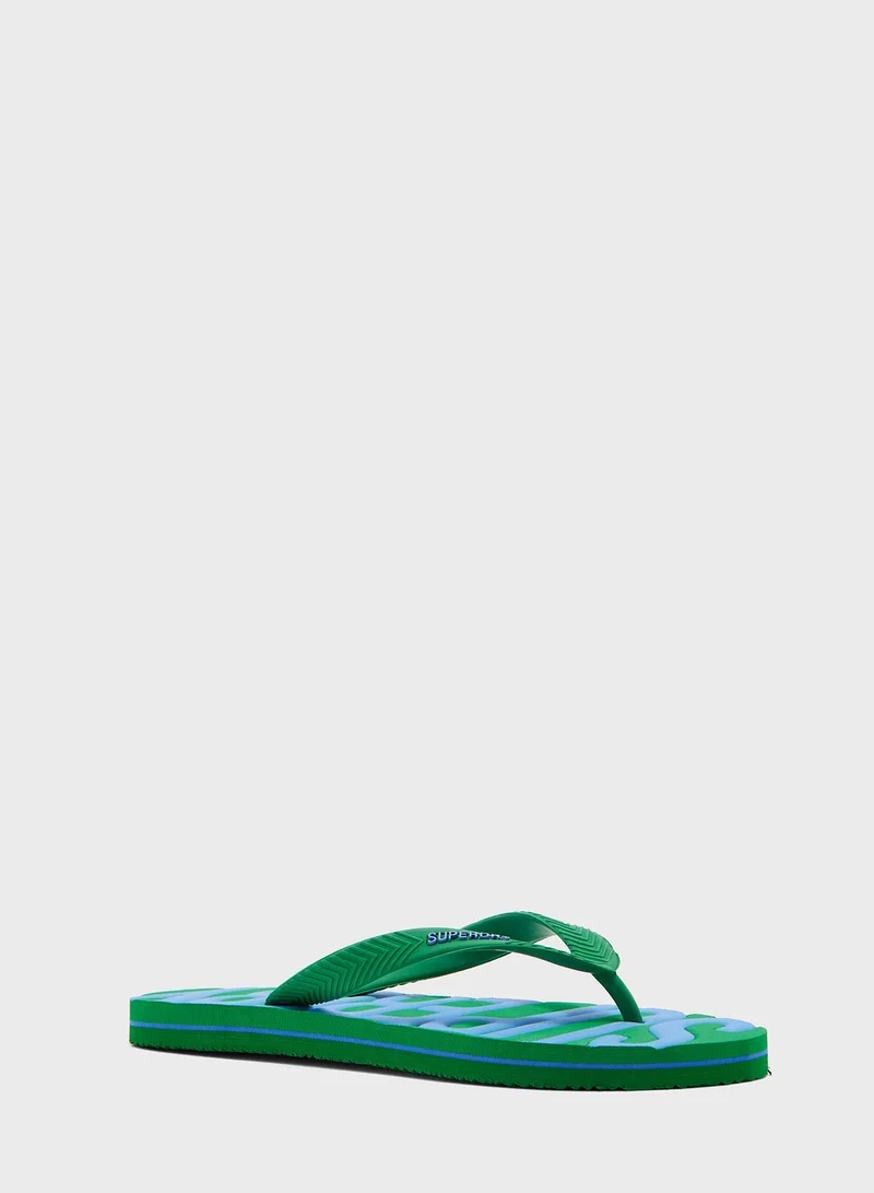 Superdry Logo Flip Flops