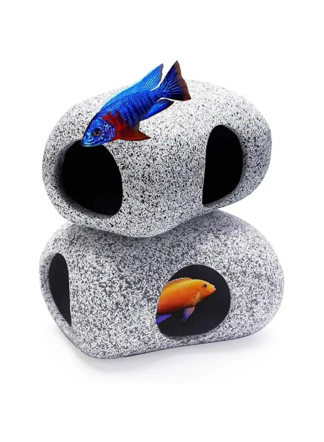 Aquarium Fish Tank Landscaping Decoration Fish Shrimp Hiding House Multiple Sizes - Image 1