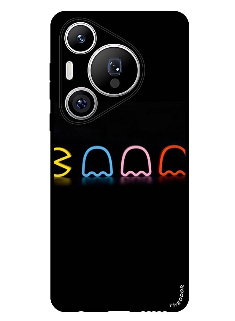 Theodor Protective Case Anti Scratch Shock Proof Bumper Cover For Huawei Pura 70 Pacman - Image 1