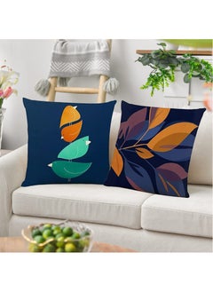 FASHION HOME Set of 4 Cushion Covers Decorative Throw Pillow cases for Living Room Garden Outdoor Décor  - Image 5