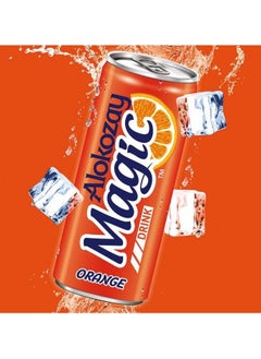 Alokozay Magic Regular Orange Drink Cans 6 x 250ml  - Image 2