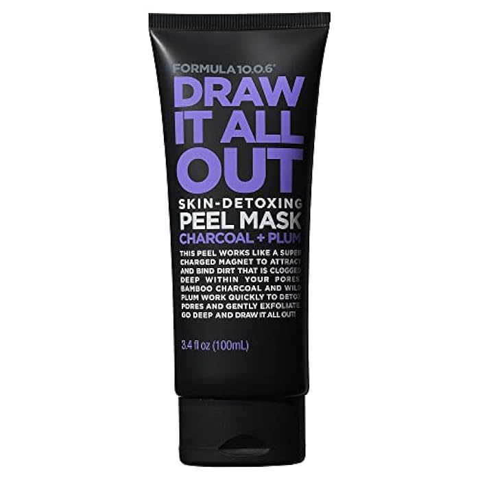 FORMULA 10.0.6 - Draw It All Out Skin-Detoxing Charcoal Peel Mask 3.4 fl oz (100ml) - Image 1