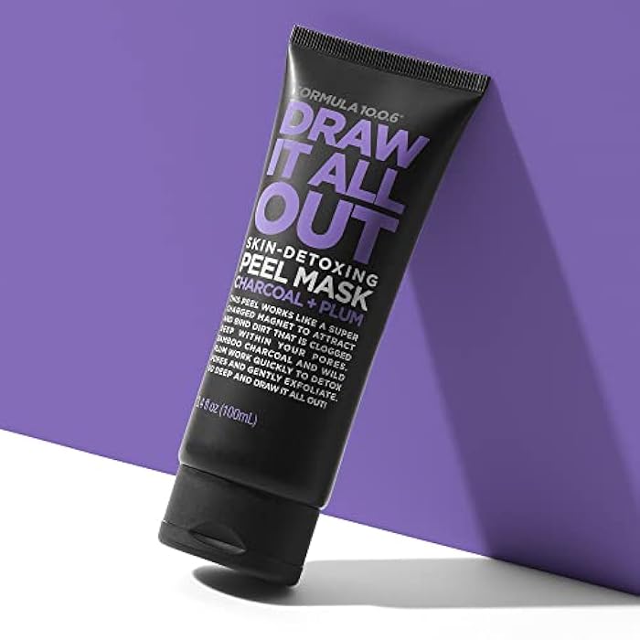 FORMULA 10.0.6 - Draw It All Out Skin-Detoxing Charcoal Peel Mask 3.4 fl oz (100ml) - Image 3