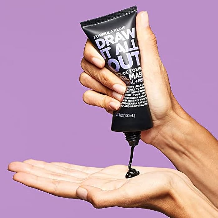 FORMULA 10.0.6 - Draw It All Out Skin-Detoxing Charcoal Peel Mask 3.4 fl oz (100ml) - Image 5