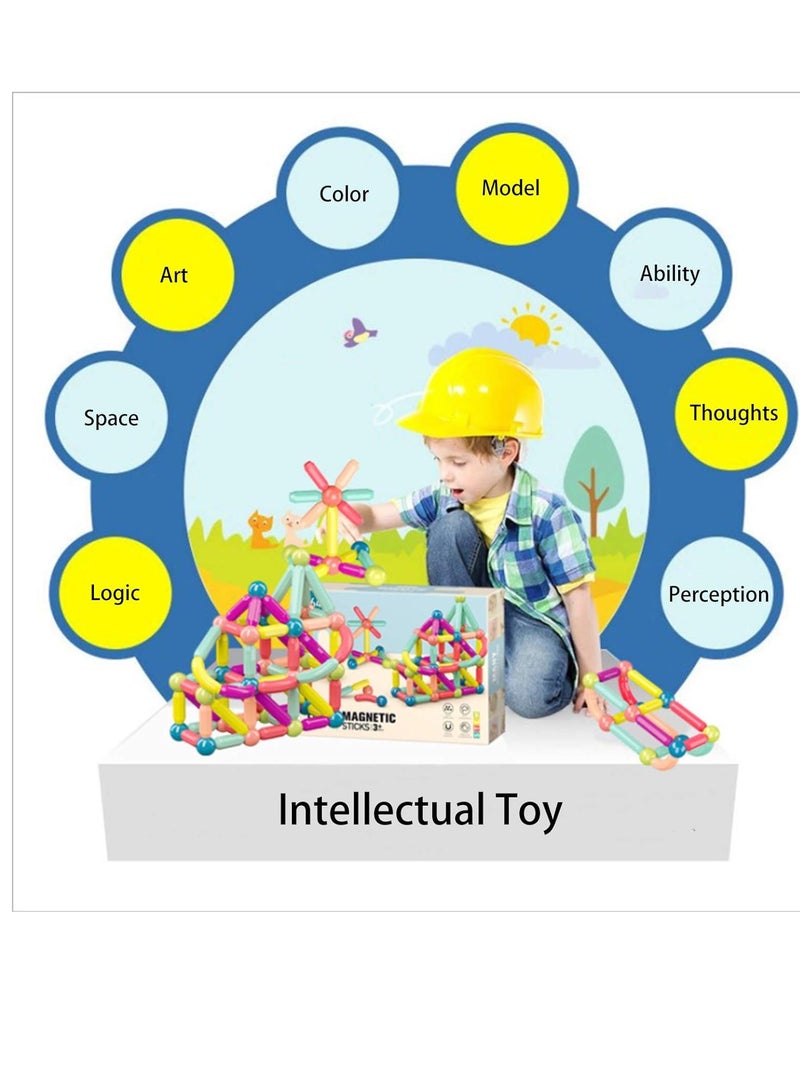 Best Deals 1 Pack Of 72 Assembled Ring Toys, Which Can Be Assembled At Will According To Demand, Educational Kid For Toys  - Image 2