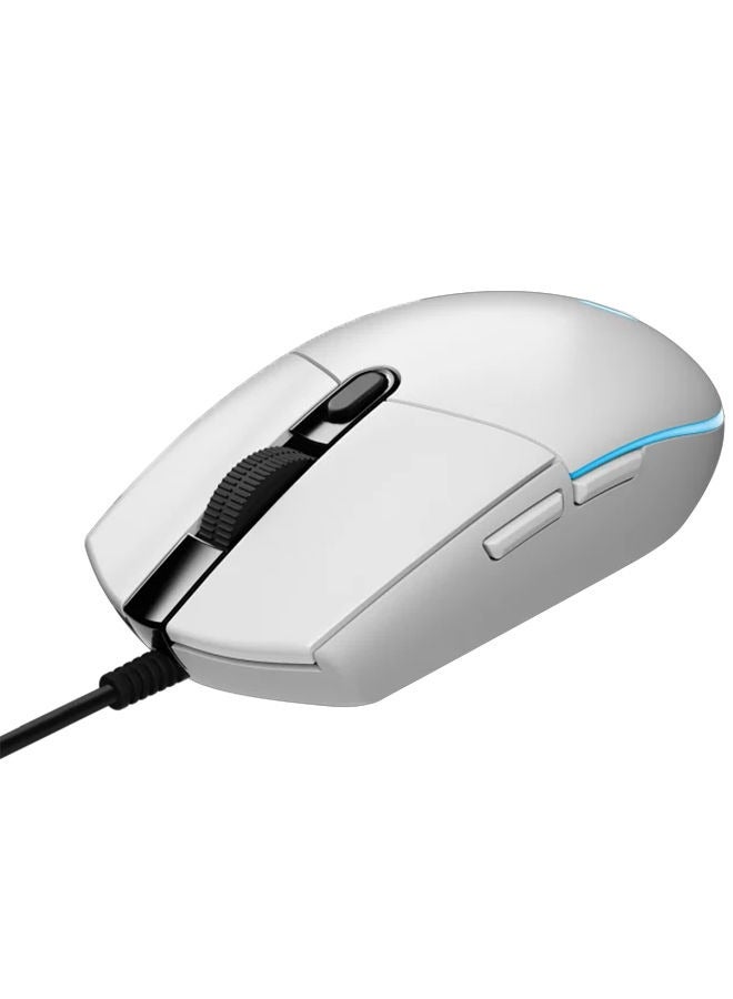 For Logitech G102 Light Sync Gaming Mouse With Customizable RGB Lighting, 6 Programmable Buttons, Gaming Grade Sensor, ,16.8mn Colour, Lightweight (White) - Image 5