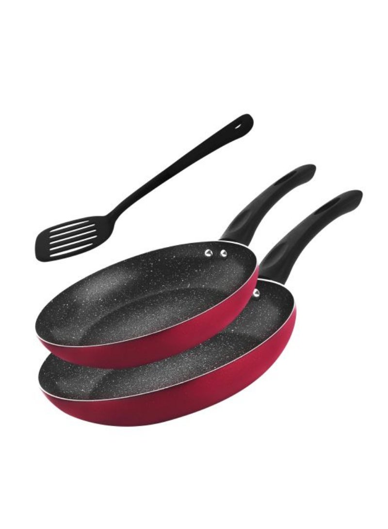 Top Pick Non Stick Frypan Cookware Set 22Cm & 26Cm With Turner