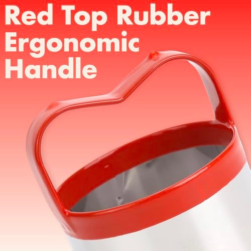 COOKIEQUE 3Pcs Round Cookie Cutters with Handle, Circle Biscuit Cutter for Baking, Dough Cutter, Metal Cookie Cutters, Coated and Soft PVC for Protection - Image 2