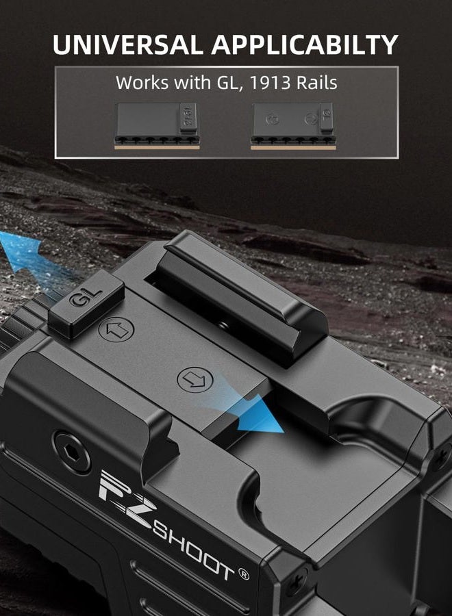 EZshoot 800 Lumens Tactical Flashlight with Constant and Strobe Mode - Image 5
