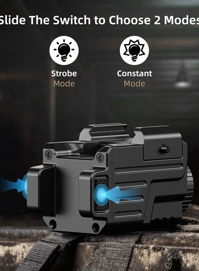 EZshoot 800 Lumens Tactical Flashlight with Constant and Strobe Mode - Image 4