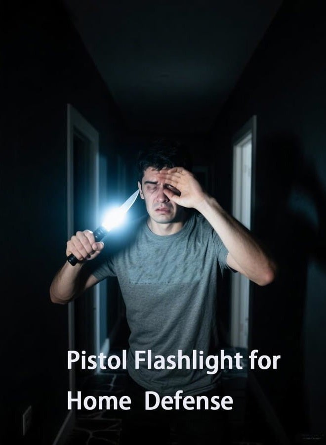 EZshoot 800 Lumens Tactical Flashlight with Constant and Strobe Mode - Image 3