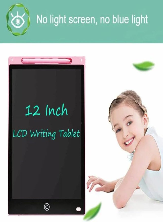لوحة رسم LCD قابلة لإعادة الاستخدام مقاس 12 بوصة - مثالية لتعليم الأطفال والتعبير الإبداعي - Image 3