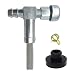 Strongthium Fuel Gas Tank Grommet and Shut Off Valve for Generator Craftsman Coleman Powermate 4200 5000 6500 Generac MTD Lawn Mower 3364 Fuel Tank Parts 7510171 9510171 - Image 2