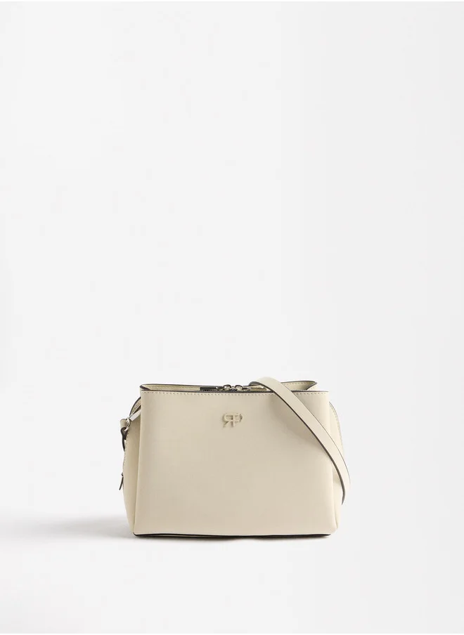 PARFOIS Velvet Effect Crossbody Bag