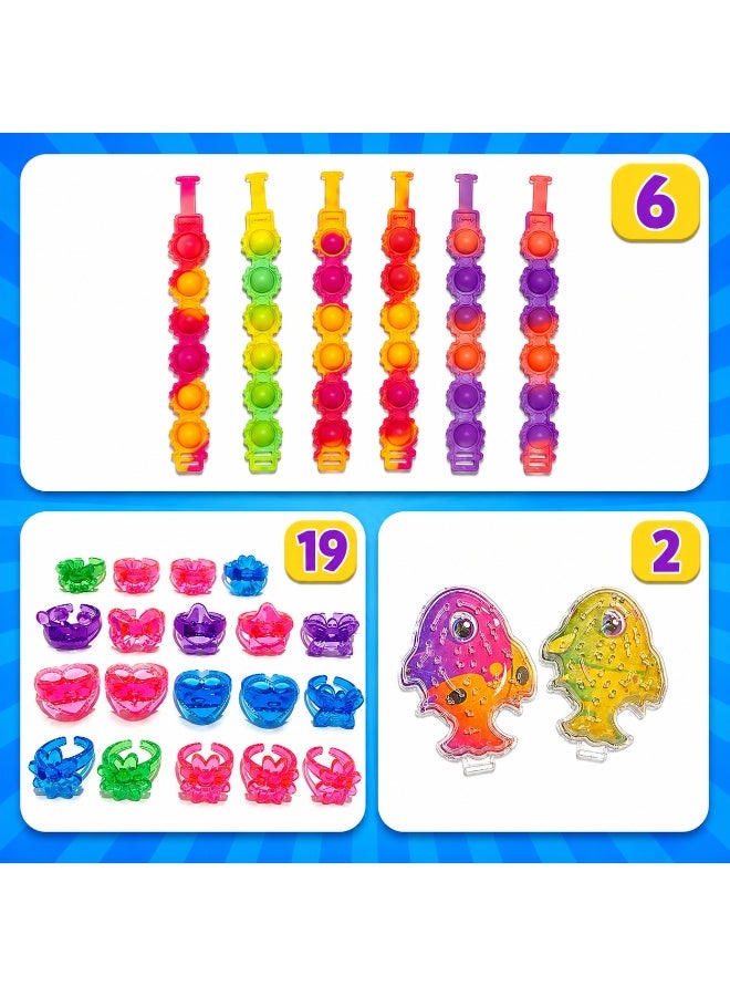 HIGHDAS 324 Piece Kids Party Favors Toy Set Party Bag & Goodie Bag Fillers, Birthday Return Gifts, Piñata Fillers & Classroom Prizes for Boys & Girls - Image 2