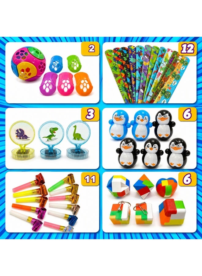 HIGHDAS 324 Piece Kids Party Favors Toy Set Party Bag & Goodie Bag Fillers, Birthday Return Gifts, Piñata Fillers & Classroom Prizes for Boys & Girls - Image 4