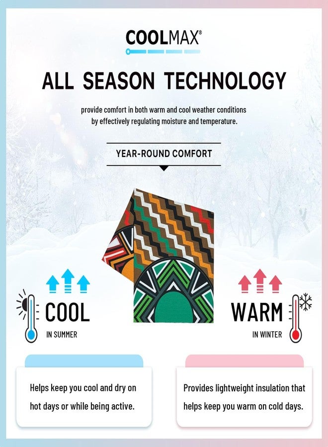 PAX Geometry Sports Headscarf, Neck Gaiter Headwear, Skin-Friendly, Warm in Winter and Cool in Summer, Comfortable Touch, UV Sun Protection, Breathable, Elasticity - Image 4