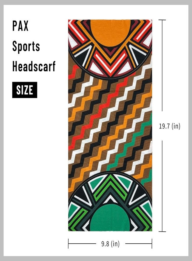 PAX Geometry Sports Headscarf, Neck Gaiter Headwear, Skin-Friendly, Warm in Winter and Cool in Summer, Comfortable Touch, UV Sun Protection, Breathable, Elasticity - Image 2