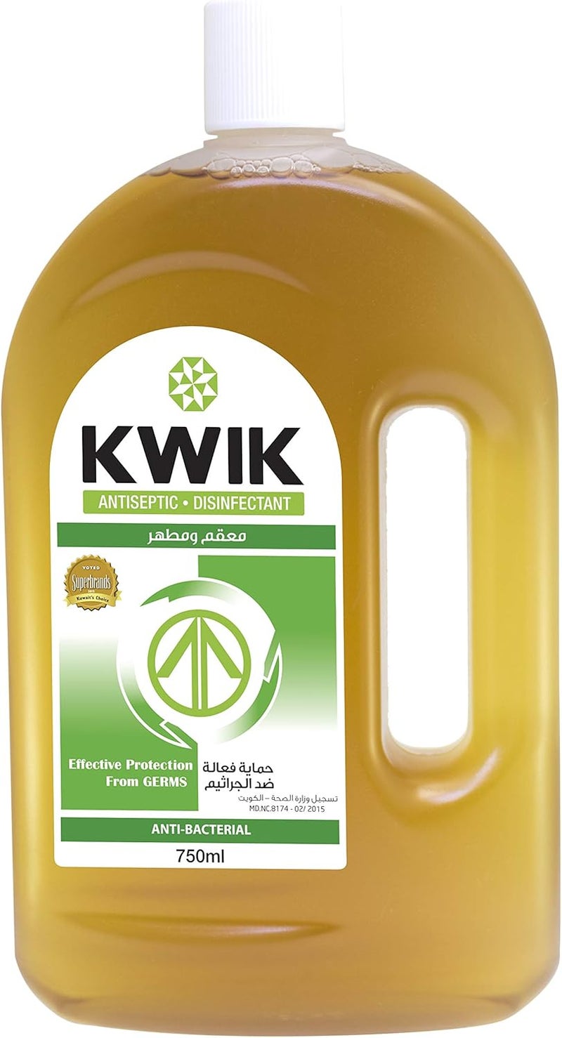 KWIK Antiseptic Disinfectant 750ml