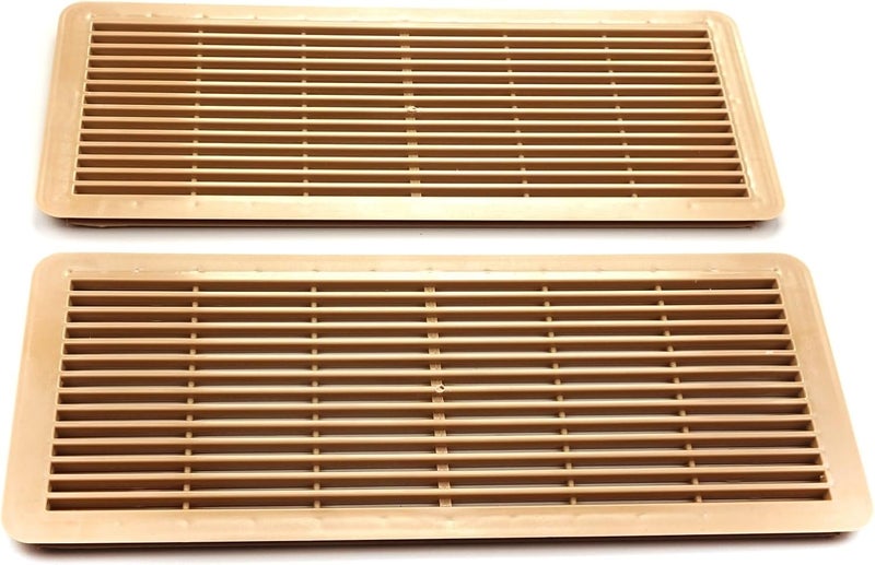 Bross 2 Pieces Sunroof Grille Vent Screen Cover Beige A2117840644 for Mercedes Models - Image 1