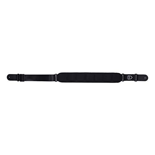 Kadence Guitar Strap S529, Long, for Bass Guitar & Electric Guitar with Wide Neoprene Pad and Adjustable Length from 49" to 61"(Long), Black - Image 2