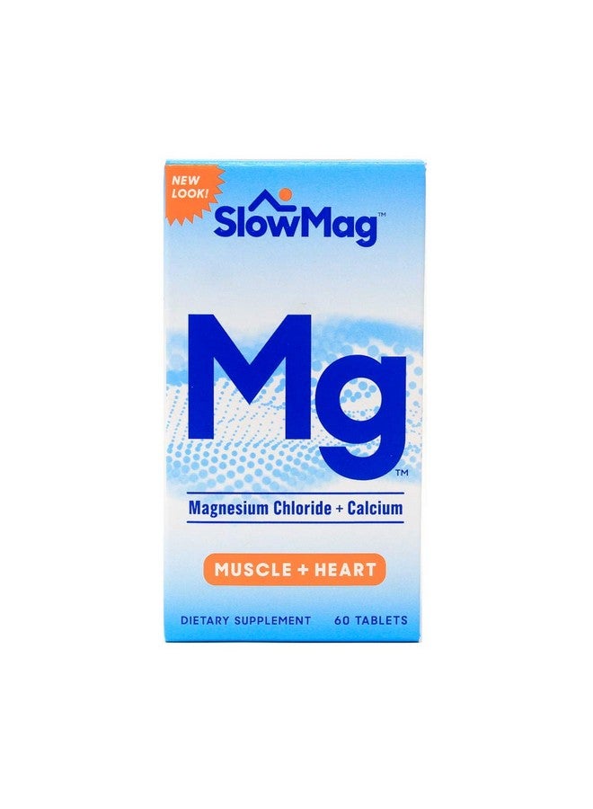 Slow-Mag أقراص سلو-ماج مع الكالسيوم 71.5 ملغ - 60 قرص - Image 1