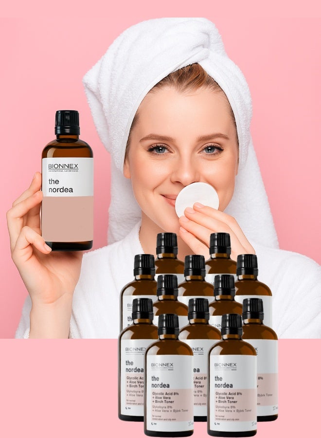 BIONNEX 12 Pieces Bionnex The Nordea Glycolic Acid 8% 100ml - Image 1
