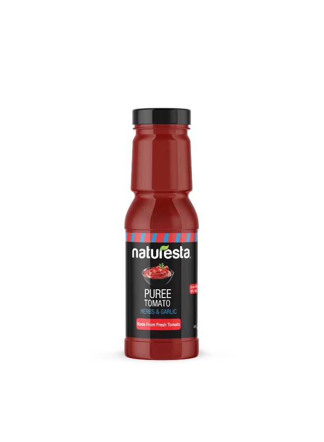 Naturesta Puree Tomato Herbs & Garlic - 210 Gram - Image 1