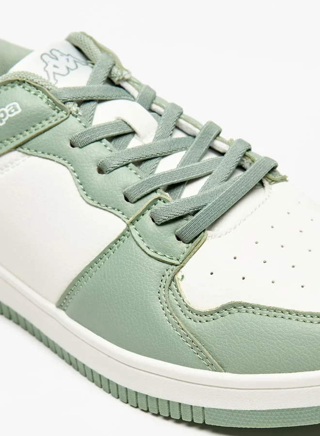 Kappa Women's Colourblock Sports Shoes with Lace-Up Closure