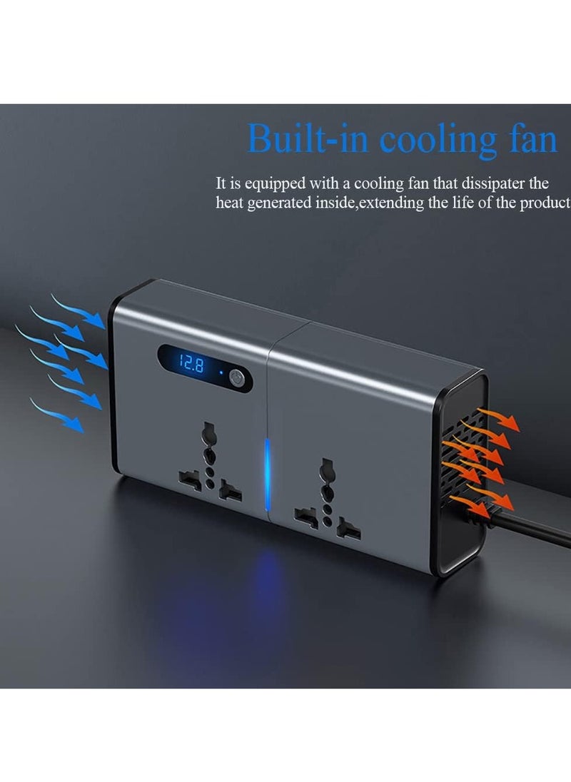 ELTRAZONE Versatile 200W Car Inverter: Efficient Charging for Cars, SUVs & Trucks  - Image 4