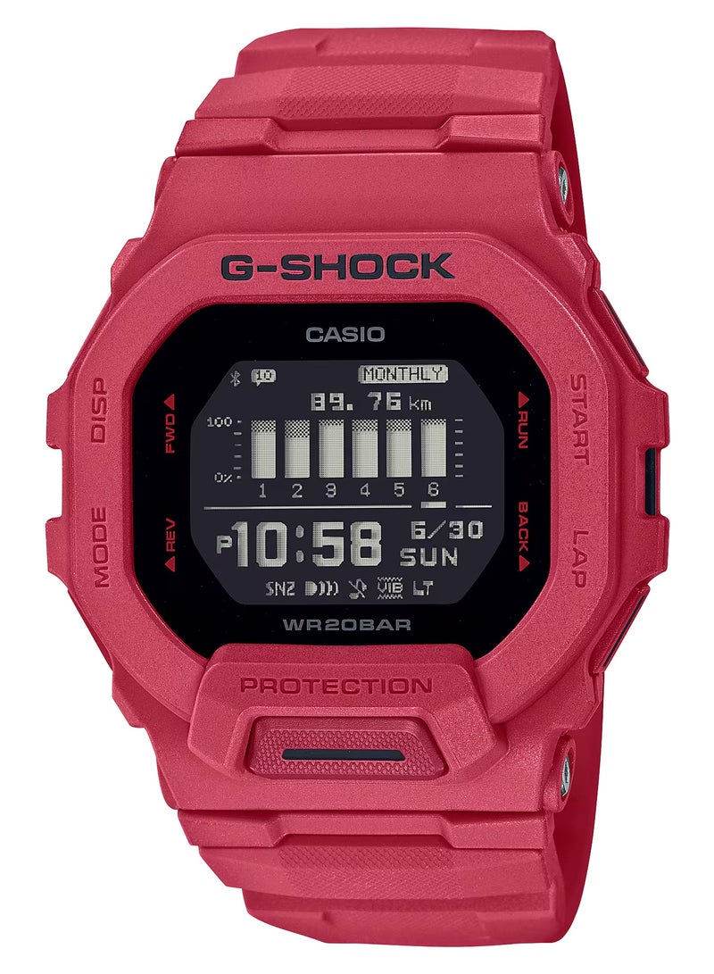 G-SHOCK ساعة رقمية متصلة بلوتوث G-Shock GBD200RD-4D - Image 1