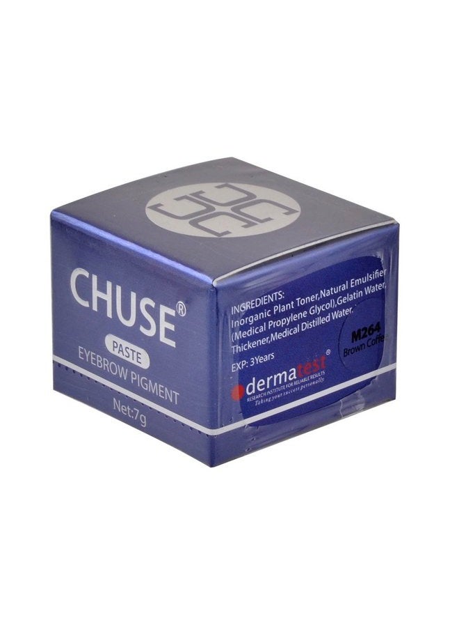 Chuse M264 Eyebrow Pigment for Microblading Permanent makeup Micro Pigment Cosmetic Color Brown Coffee, Passed DermaTest, SGS - Image 3