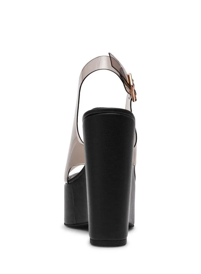 Steve Madden  Scorcher Dark Grey Women's Heeled Sandals for Women | Best Price UAE