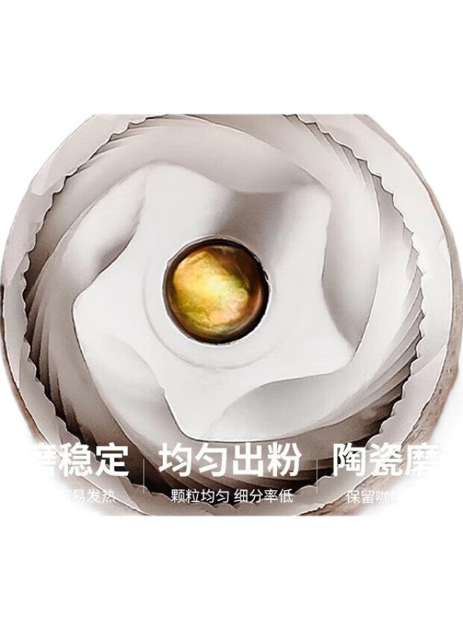 PAKCHOICE مطحنة قهوة باك تشويس، مطحنة يدوية صغيرة للاستخدام المنزلي، ماكينة قهوة أوتوماتيكية، مطحنة حبوب كهربائية - Image 2