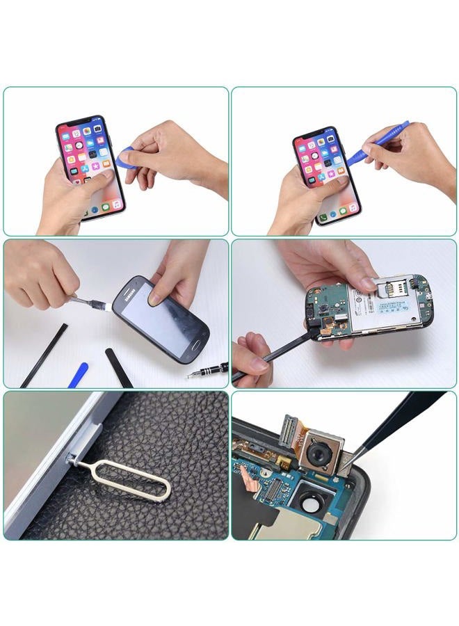 ORIA Screwdriver Set, Magnetic Driver Kit, Professional Repair Tool Kit, 76-in-1 Precision Screwdriver Kit with Portable Bag, Flexible Shaft, for iPhone 8, 8 Plus/ Cellphone/ Game Console/ Tablet - Image 5