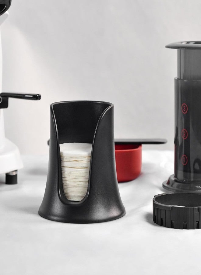 CAFEMASY حامل فلتر القهوة CAFEMASY مع 350 فلتر ورقي بديل متوافق مع آلة إسبريسو Aeropress الأصلية وواضحة - Image 5