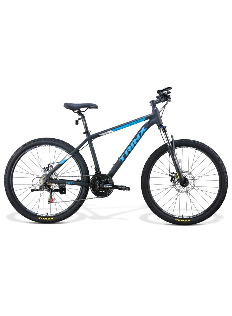 Trinx M136 Mountain Bike, 26 Inch, 21 Speed, Disc Brake, Aluminum Body - Image 1