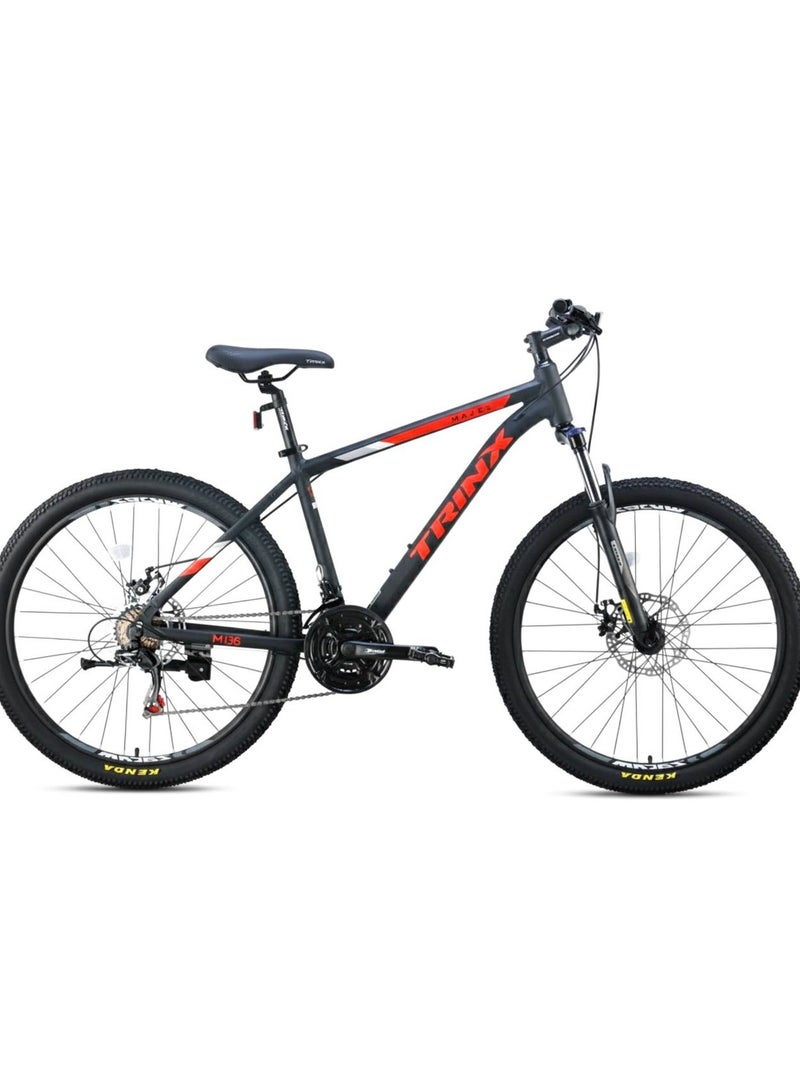 Trinx M136 Mountain Bike, 26 Inch, 21 Speed, Disc Brake, Aluminum Body - Image 2