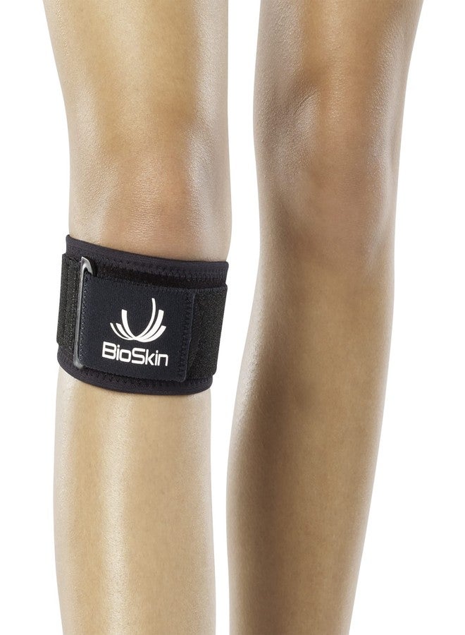 Bioskin Adjustable Hypoallergenic Knee Strap with Gel Cushion for Patella Tendonitis, Osgood-Schlatter, and Patellofemoral Pain Relief - by BioSkin (XS-M) - Image 1