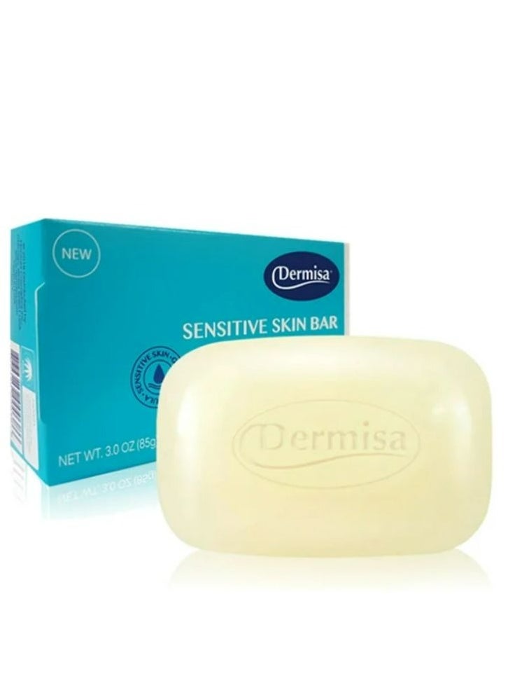 DERMISA - Dermisa Sensitive Skin Bar Soap 85 g - Image 1