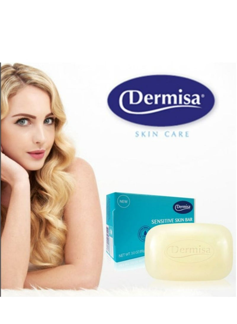 DERMISA - Dermisa Sensitive Skin Bar Soap 85 g - Image 1