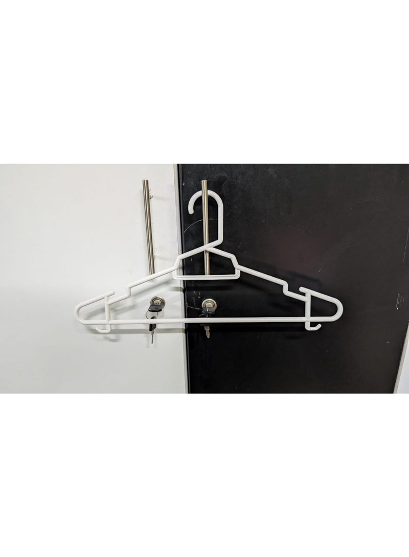 Extra-Thick Plastic Clothes Hangers - Pack of 6 - Image 2