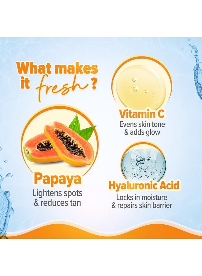 Aqualogica Glow+ Infused Tinted Sunscreen For All Skin Types Spf 50+ Pa++++ With Papaya & Vitamin C | Protection Against Uva/B | Universal Tint | For Glowing & Sunsafe Skin | 50 Gm Pack Of 1  - Image 4