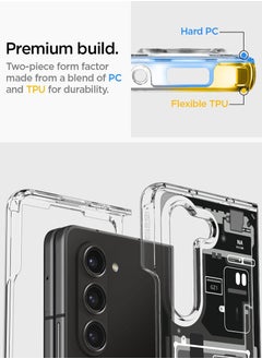 Spigen Ultra Hybrid Samsung Galaxy Z Fold 5 Case Cover (2023) - Zero One  - Image 3