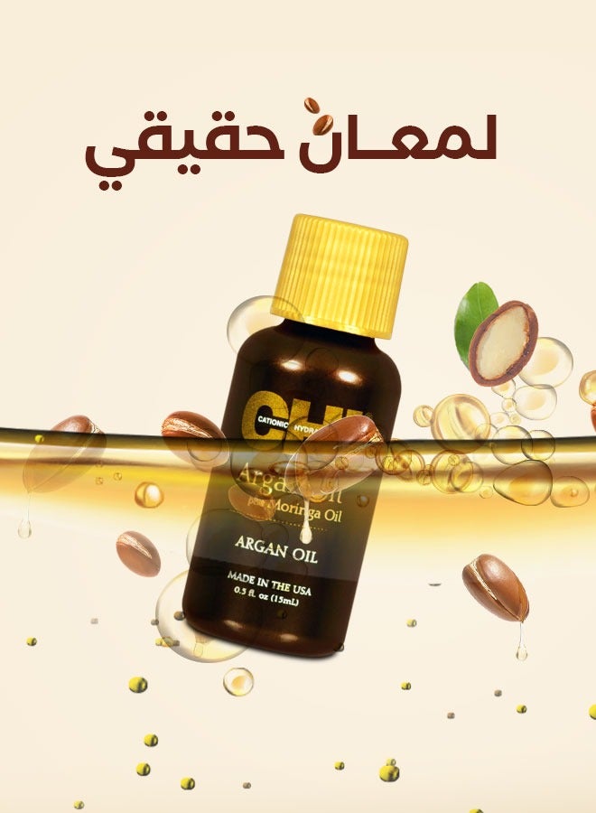 تشي زيت الأرغان و المورينغا مُرطب للشعر الجاف ١٥ مل - Image 3