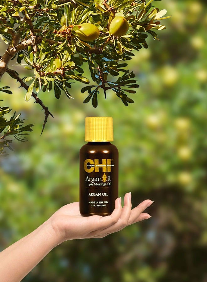 تشي زيت الأرغان و المورينغا مُرطب للشعر الجاف ١٥ مل - Image 4