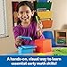 Learning Resources Brights Base 10 Starter Set 100 Piece Set Ages 6 1 Grade Math Manipulatives Teacher Supplies Back to School - Image 3