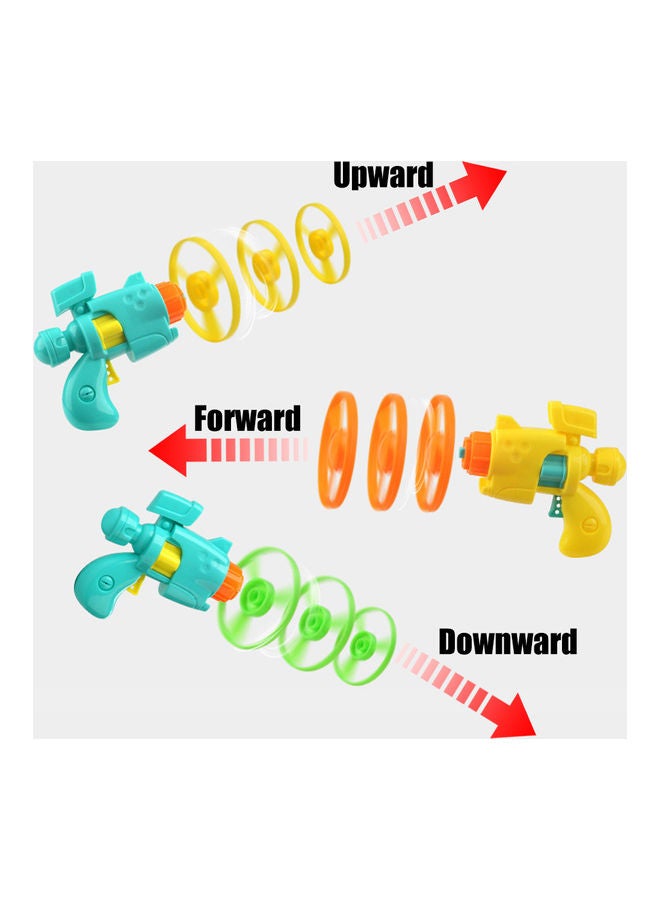 NIBEMINENT 3-Piece Flying Wheel Pistol Toy Set 11.5x10.5x3cm - Image 3